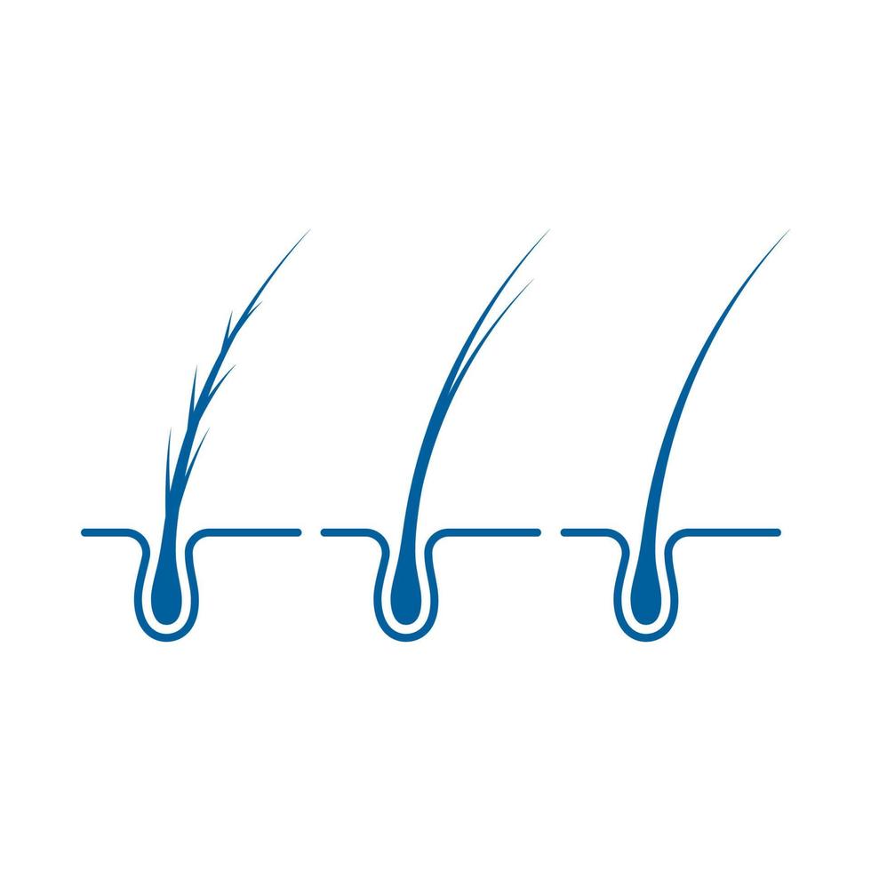 Hair treatments icon vector