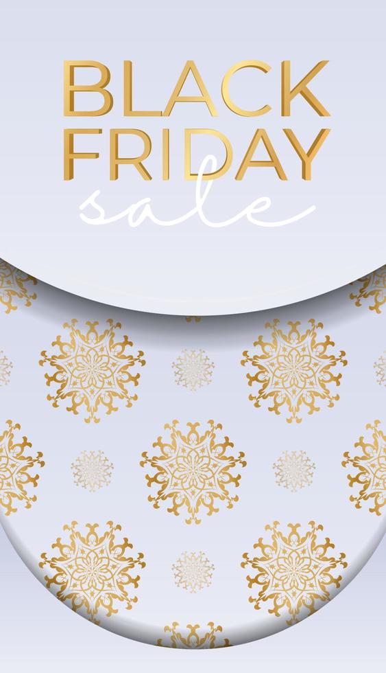 Celebration Baner Black Friday Sale Beige Abstract Pattern vector