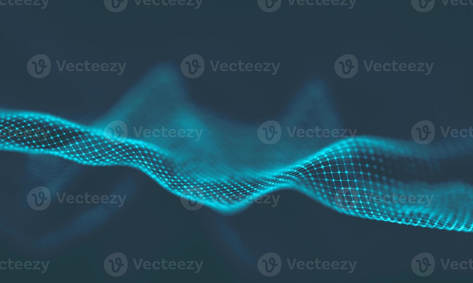 Abstract Blue Geometrical Background . Connection structure. Science background. Futuristic Technology HUD Element . onnecting dots and lines . Big data visualization and Business . photo