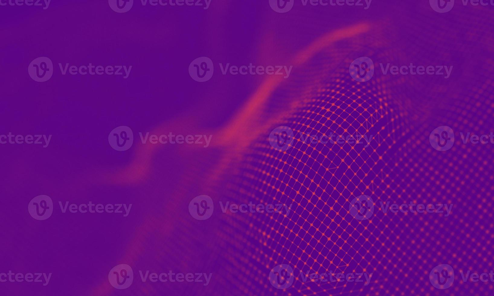 Abstract Purple Geometrical Background . Connection structure. Science background. Futuristic Technology HUD Element . onnecting dots and lines . Big data visualization and Business . photo