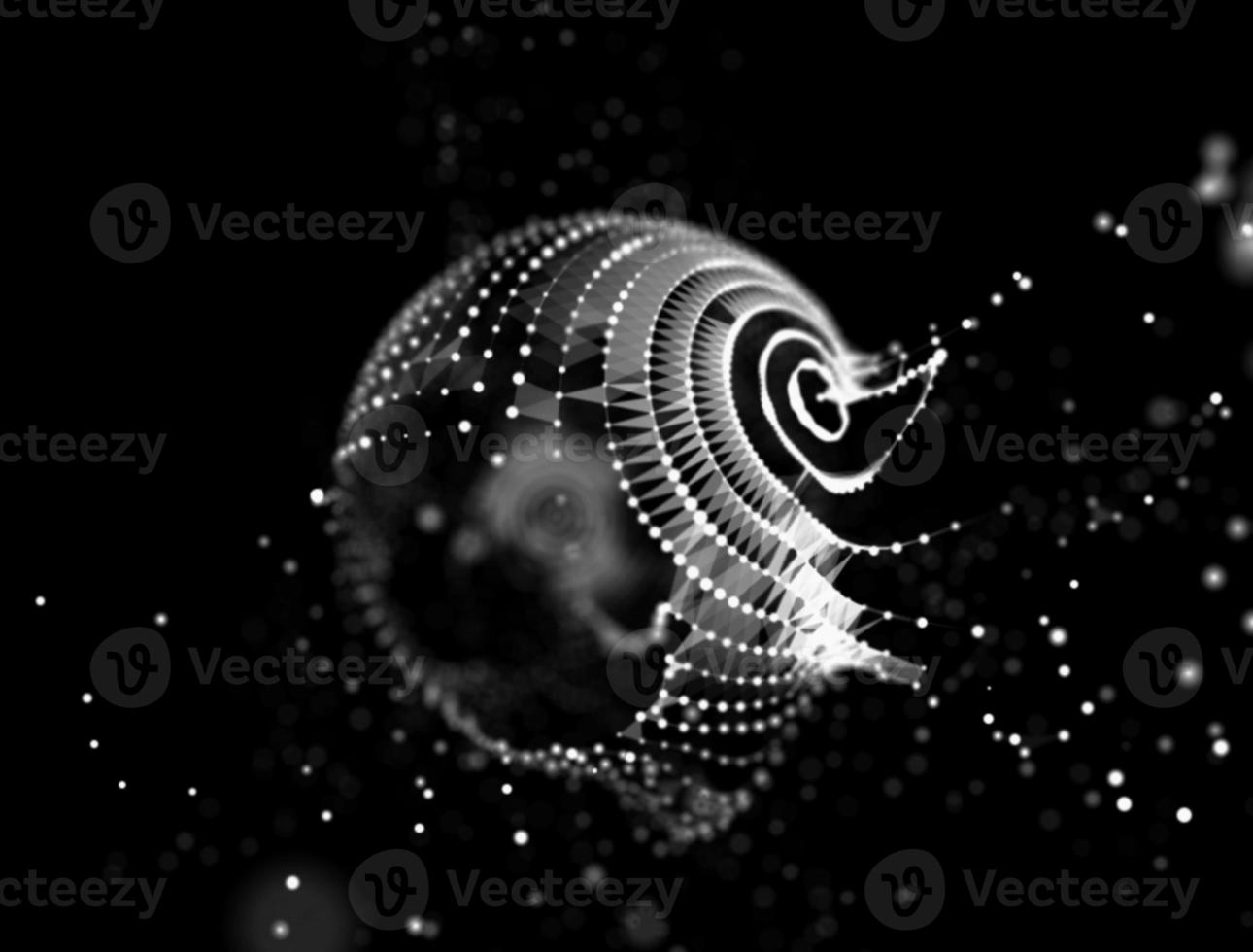 Abstract technology background. Background 3d grid.Cyber technology Ai tech wire network futuristic wireframe. Artificial intelligence . Cyber security background illustration photo