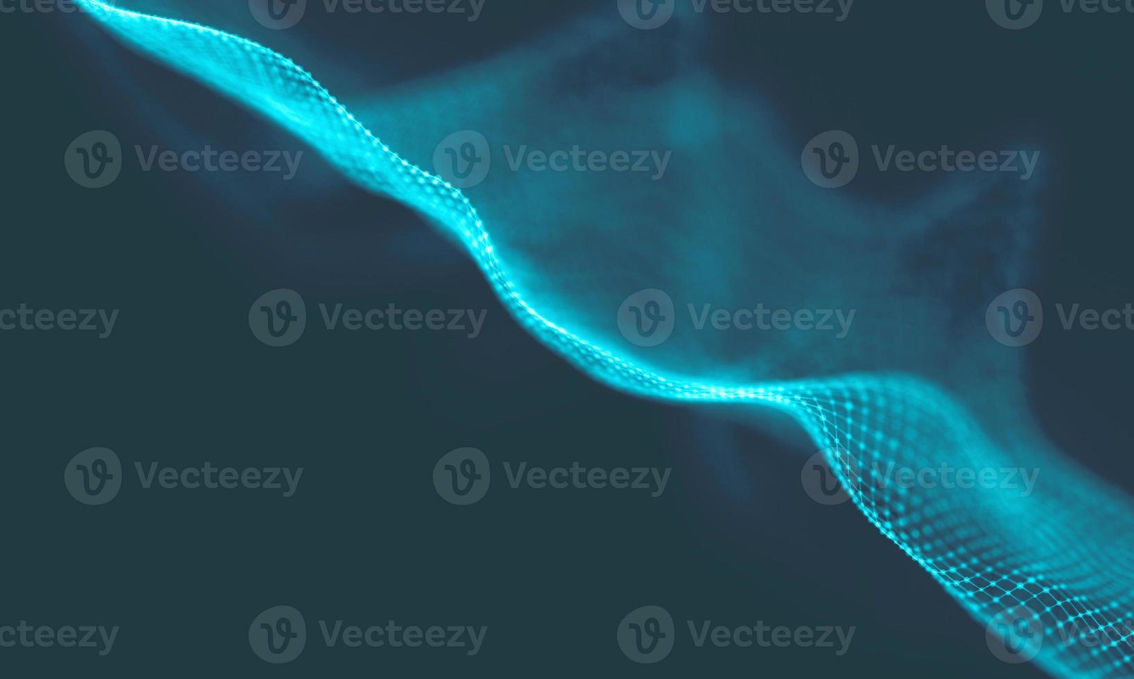 Abstract Blue Geometrical Background . Connection structure. Science background. Futuristic Technology HUD Element . onnecting dots and lines . Big data visualization and Business . photo