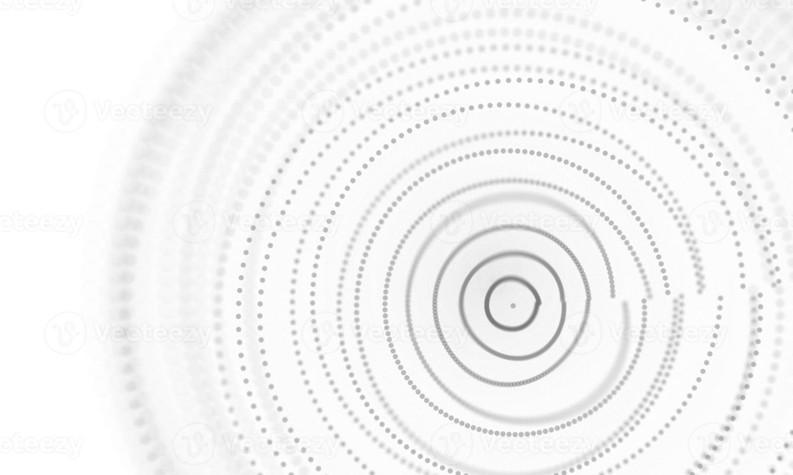 Abstract White Geometrical Background . Connection structure. Science background. Futuristic Technology HUD Element . onnecting dots and lines . Big data visualization and Business . photo