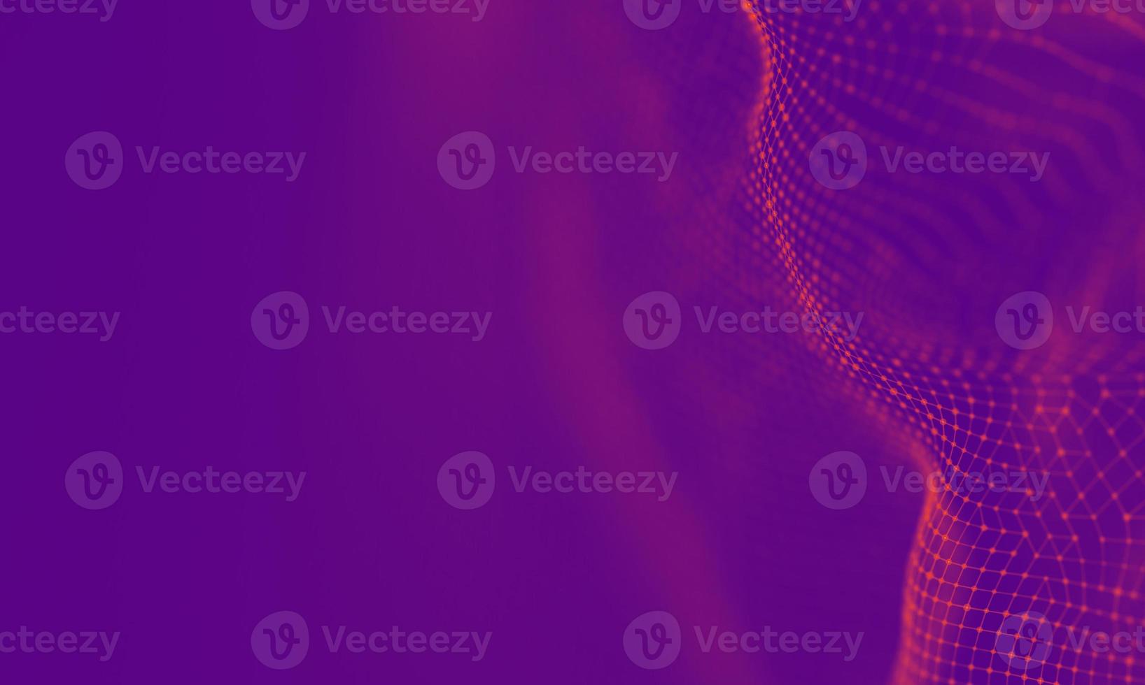 Abstract Purple Geometrical Background . Connection structure. Science background. Futuristic Technology HUD Element . onnecting dots and lines . Big data visualization and Business . photo