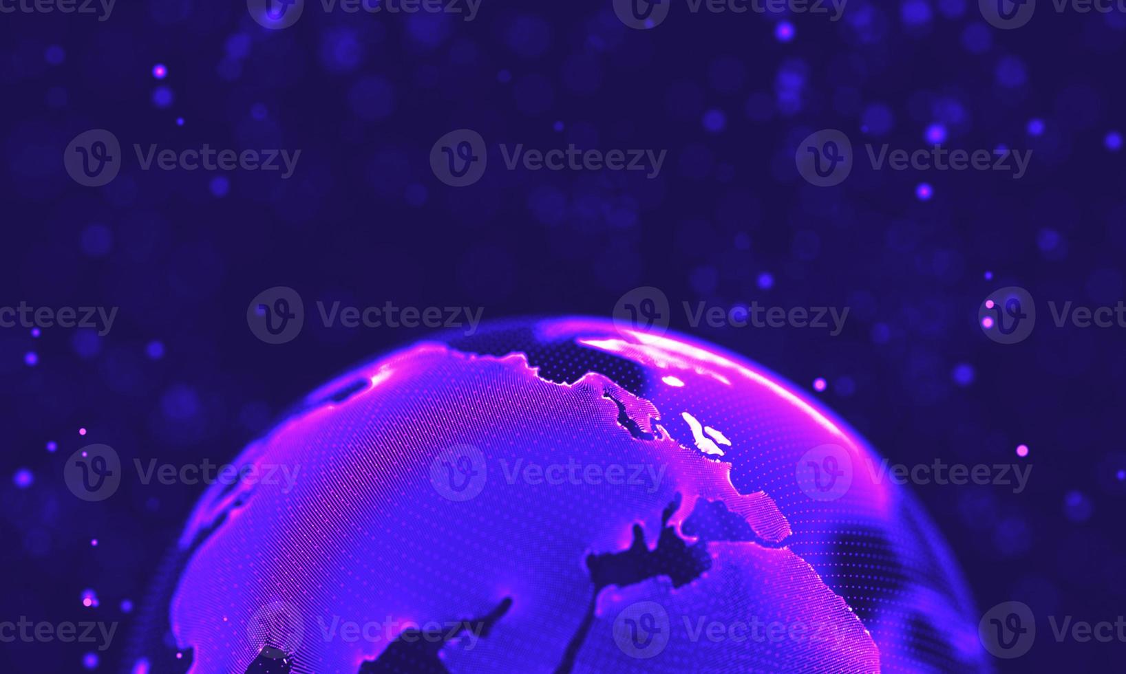 Ultra violet galaxy background. Space background illustration universe with Nebula. 2018 Purple technology background. Artificial intelligence concept photo