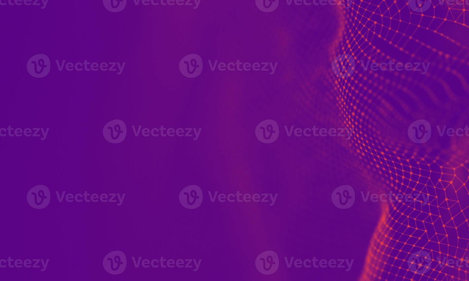 Abstract Purple Geometrical Background . Connection structure. Science background. Futuristic Technology HUD Element . onnecting dots and lines . Big data visualization and Business . photo