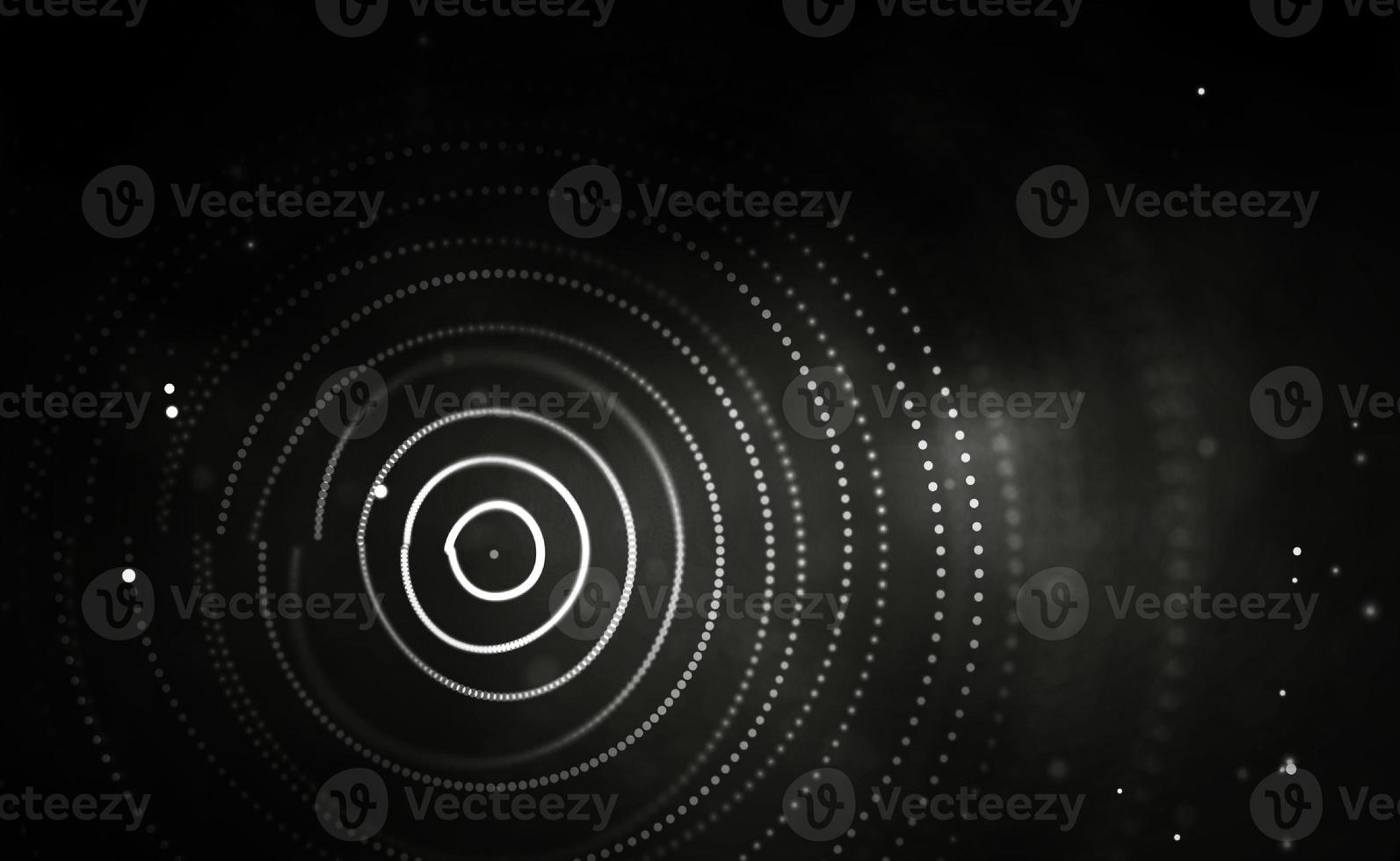 Black technology background. Global communication network concept. photo