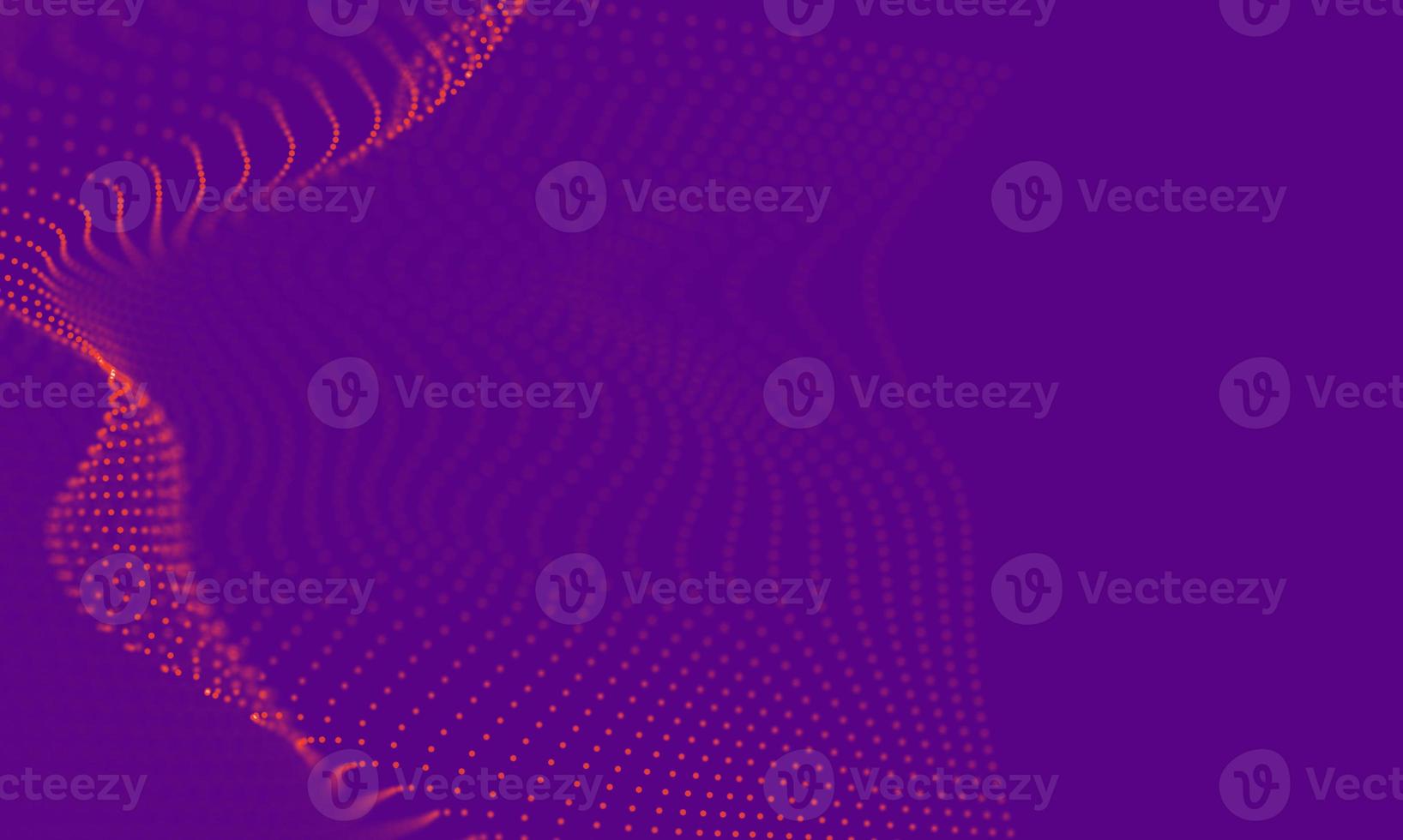 fondo geométrico púrpura abstracto. estructura de conexión. antecedentes científicos. elemento hud de tecnología futurista. Conexión de puntos y líneas. visualización de big data y negocios. foto