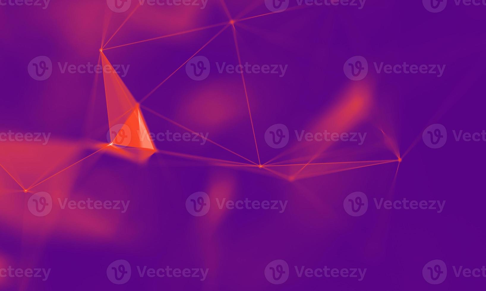 Abstract Purple Geometrical Background . Connection structure. Science background. Futuristic Technology HUD Element . onnecting dots and lines . Big data visualization and Business . photo