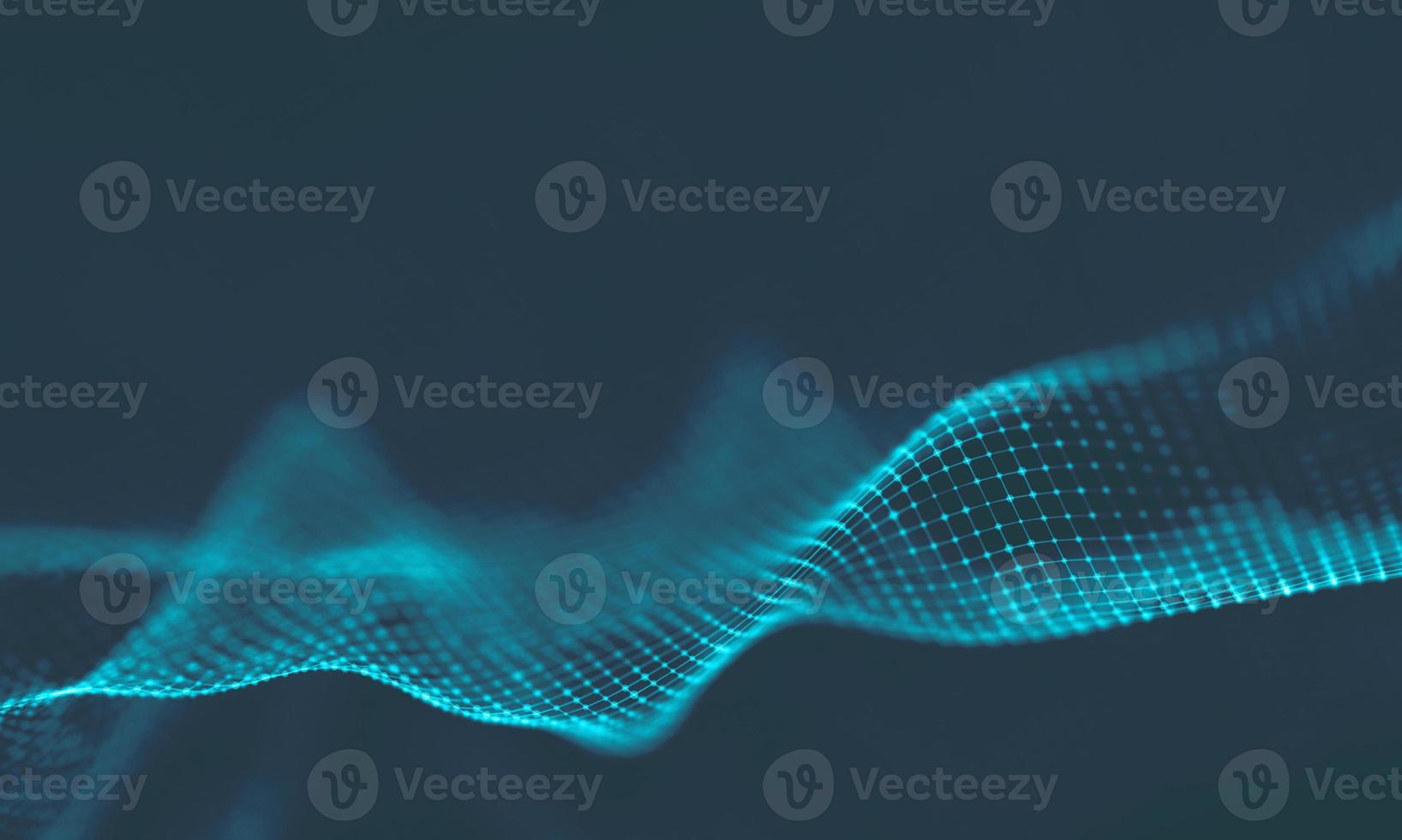 Abstract Blue Geometrical Background . Connection structure. Science background. Futuristic Technology HUD Element . onnecting dots and lines . Big data visualization and Business . photo