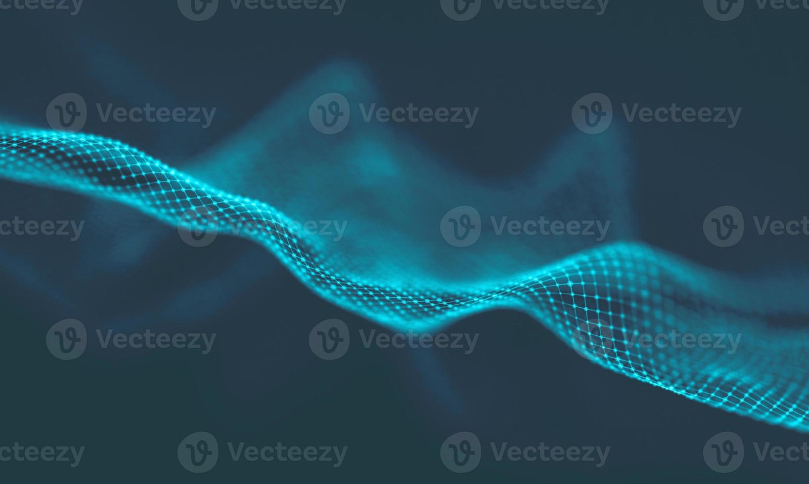 Abstract Blue Geometrical Background . Connection structure. Science background. Futuristic Technology HUD Element . onnecting dots and lines . Big data visualization and Business . photo
