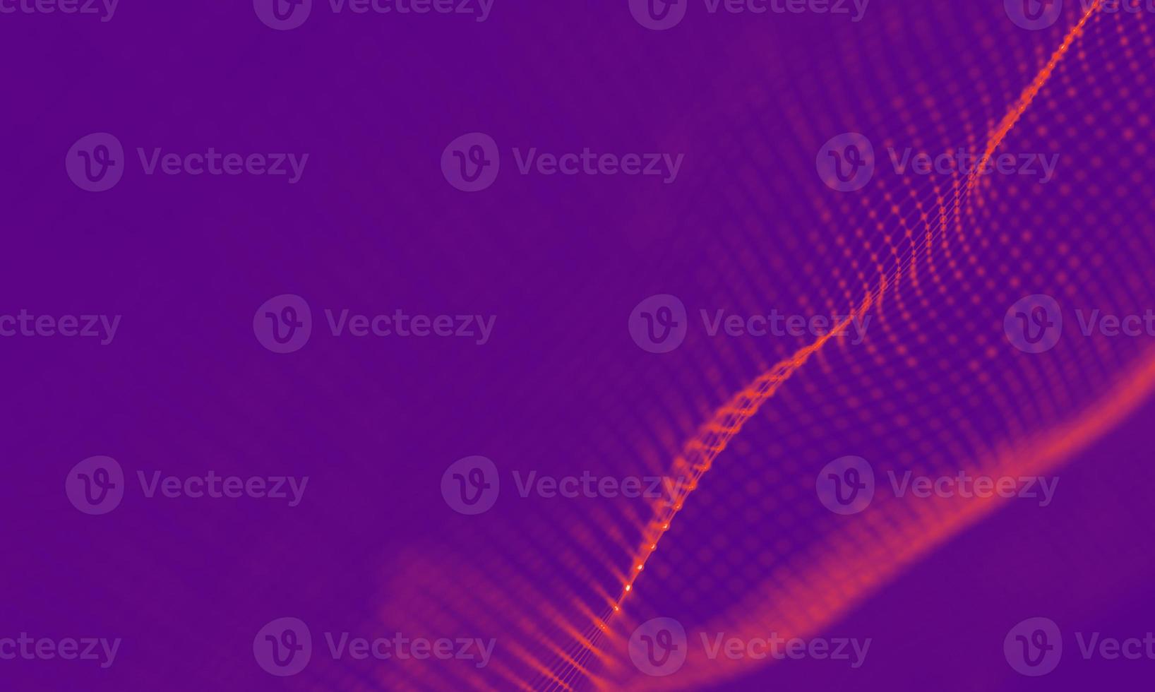 Abstract Purple Geometrical Background . Connection structure. Science background. Futuristic Technology HUD Element . onnecting dots and lines . Big data visualization and Business . photo