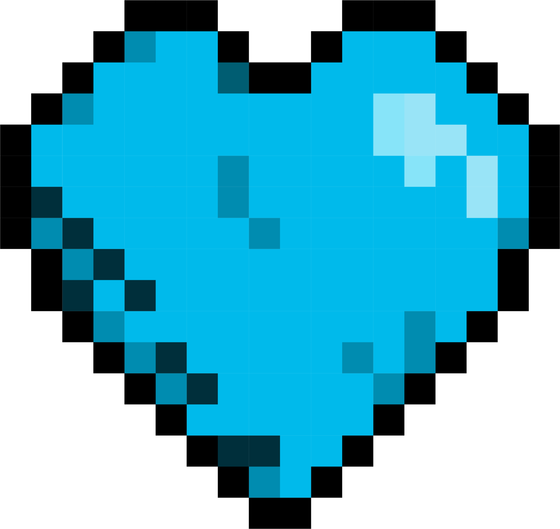 corazón de píxeles, arte de pixel 13640953 PNG