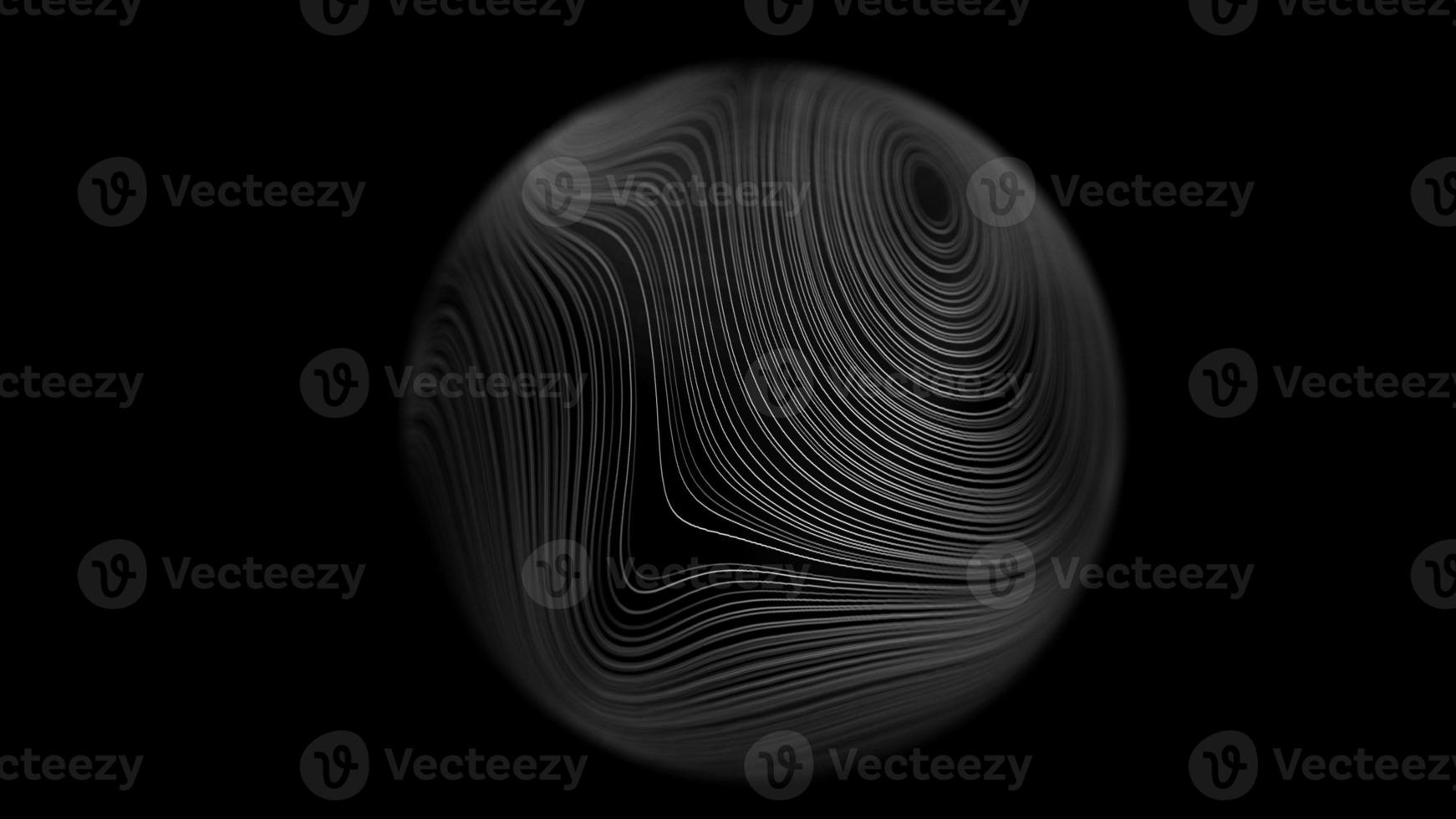 Modern black technology background 3d render. Abstract science futuristic concept background. Network cyber technology concept. photo