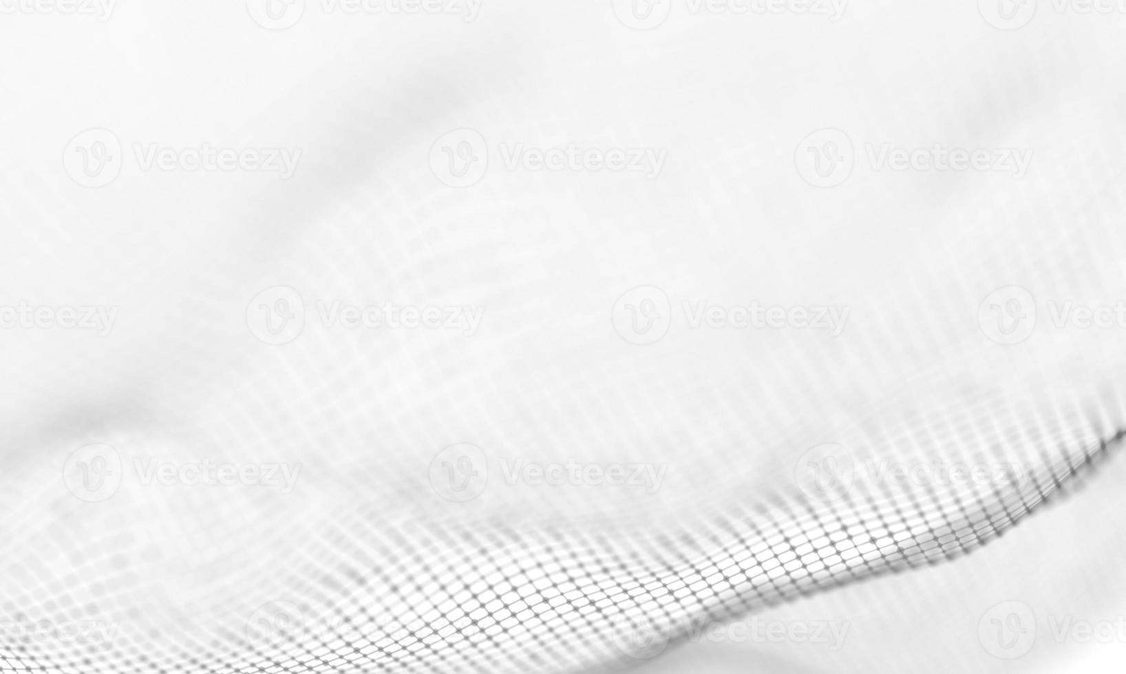 Abstract White Geometrical Background . Connection structure. Science background. Futuristic Technology HUD Element . onnecting dots and lines . Big data visualization and Business . photo