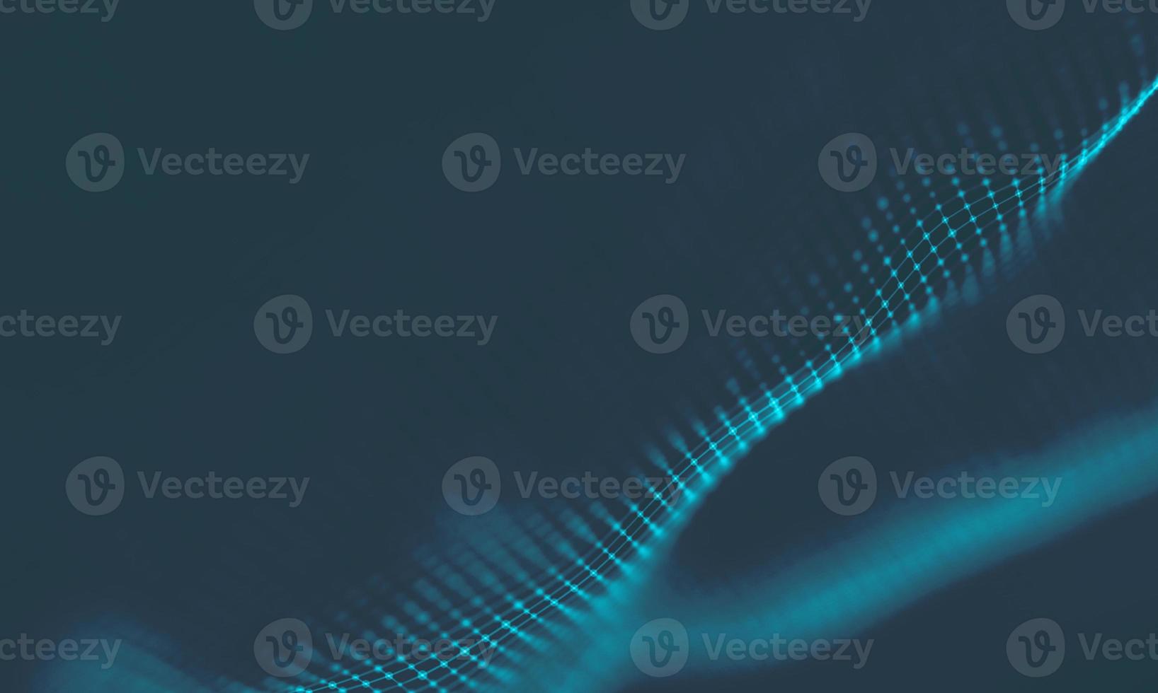 Abstract Blue Geometrical Background . Connection structure. Science background. Futuristic Technology HUD Element . onnecting dots and lines . Big data visualization and Business . photo