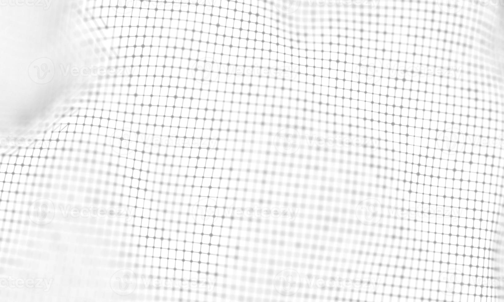 Abstract White Geometrical Background . Connection structure. Science background. Futuristic Technology HUD Element . onnecting dots and lines . Big data visualization and Business . photo