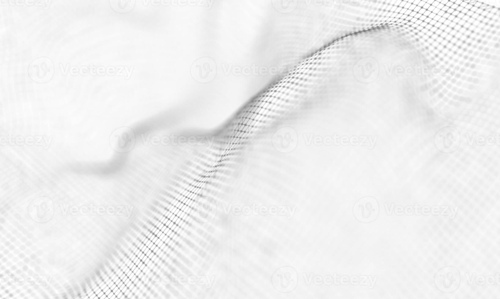 Abstract White Geometrical Background . Connection structure. Science background. Futuristic Technology HUD Element . onnecting dots and lines . Big data visualization and Business . photo
