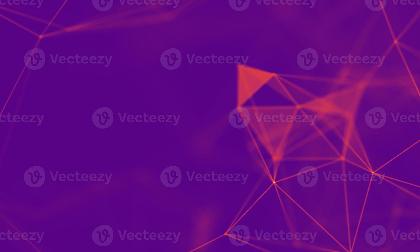 Abstract Purple Geometrical Background . Connection structure. Science background. Futuristic Technology HUD Element . onnecting dots and lines . Big data visualization and Business . photo
