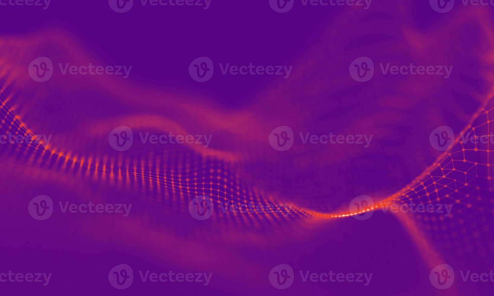 Abstract Purple Geometrical Background . Connection structure. Science background. Futuristic Technology HUD Element . onnecting dots and lines . Big data visualization and Business . photo