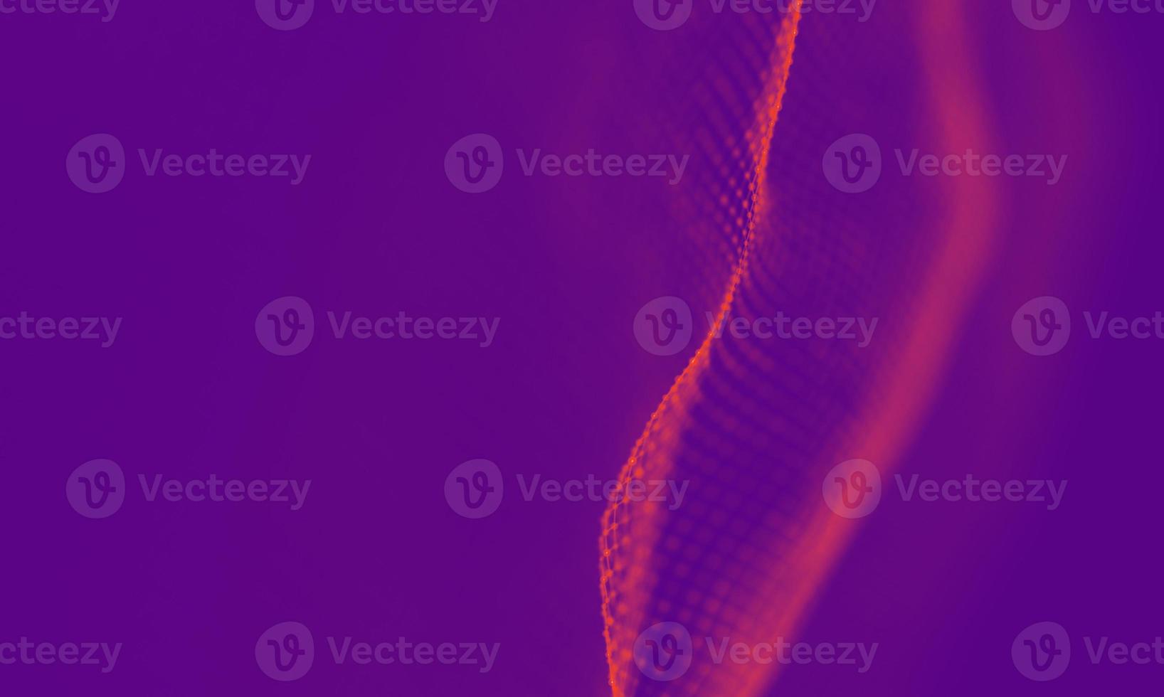 Abstract Purple Geometrical Background . Connection structure. Science background. Futuristic Technology HUD Element . onnecting dots and lines . Big data visualization and Business . photo