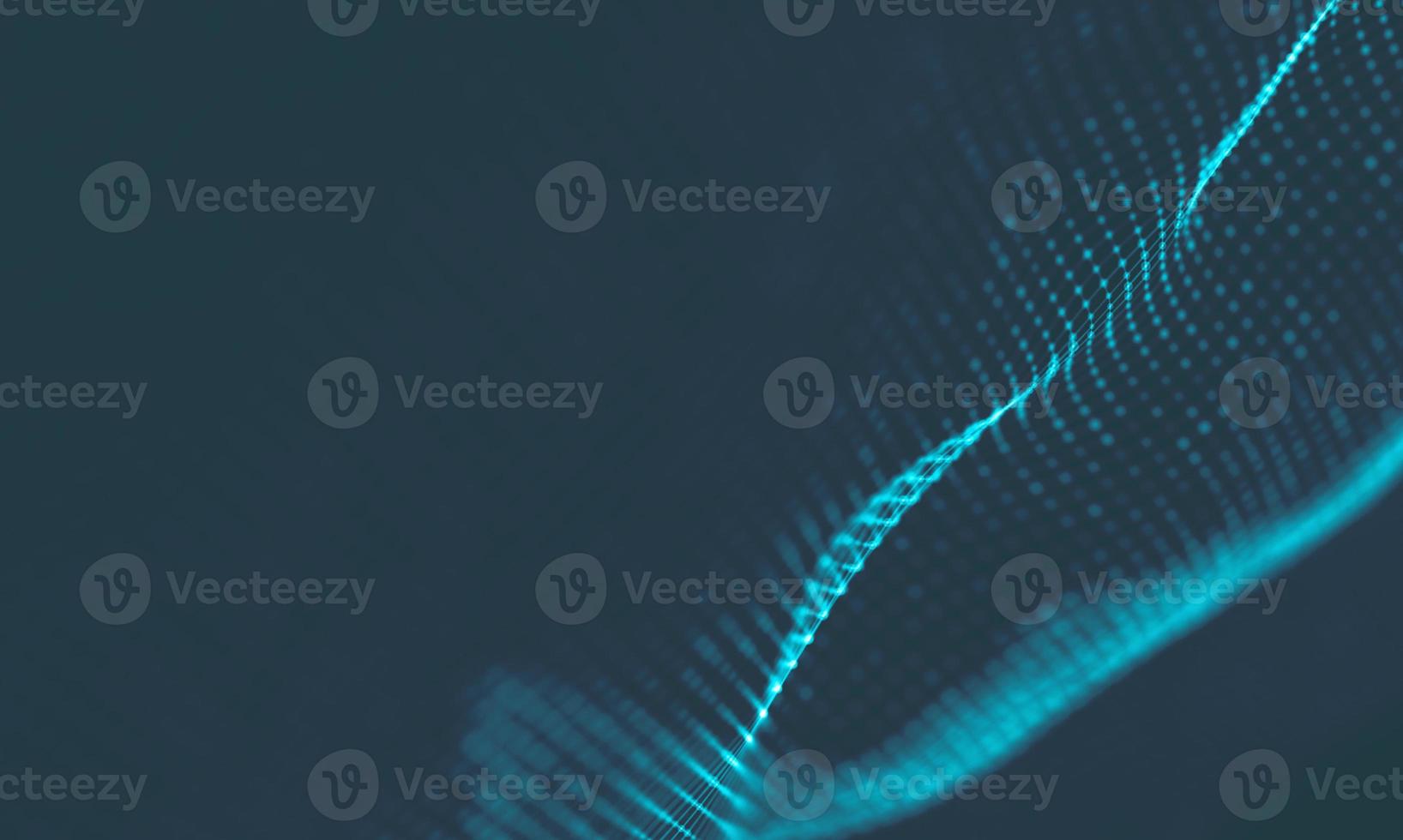 Abstract Blue Geometrical Background . Connection structure. Science background. Futuristic Technology HUD Element . onnecting dots and lines . Big data visualization and Business . photo
