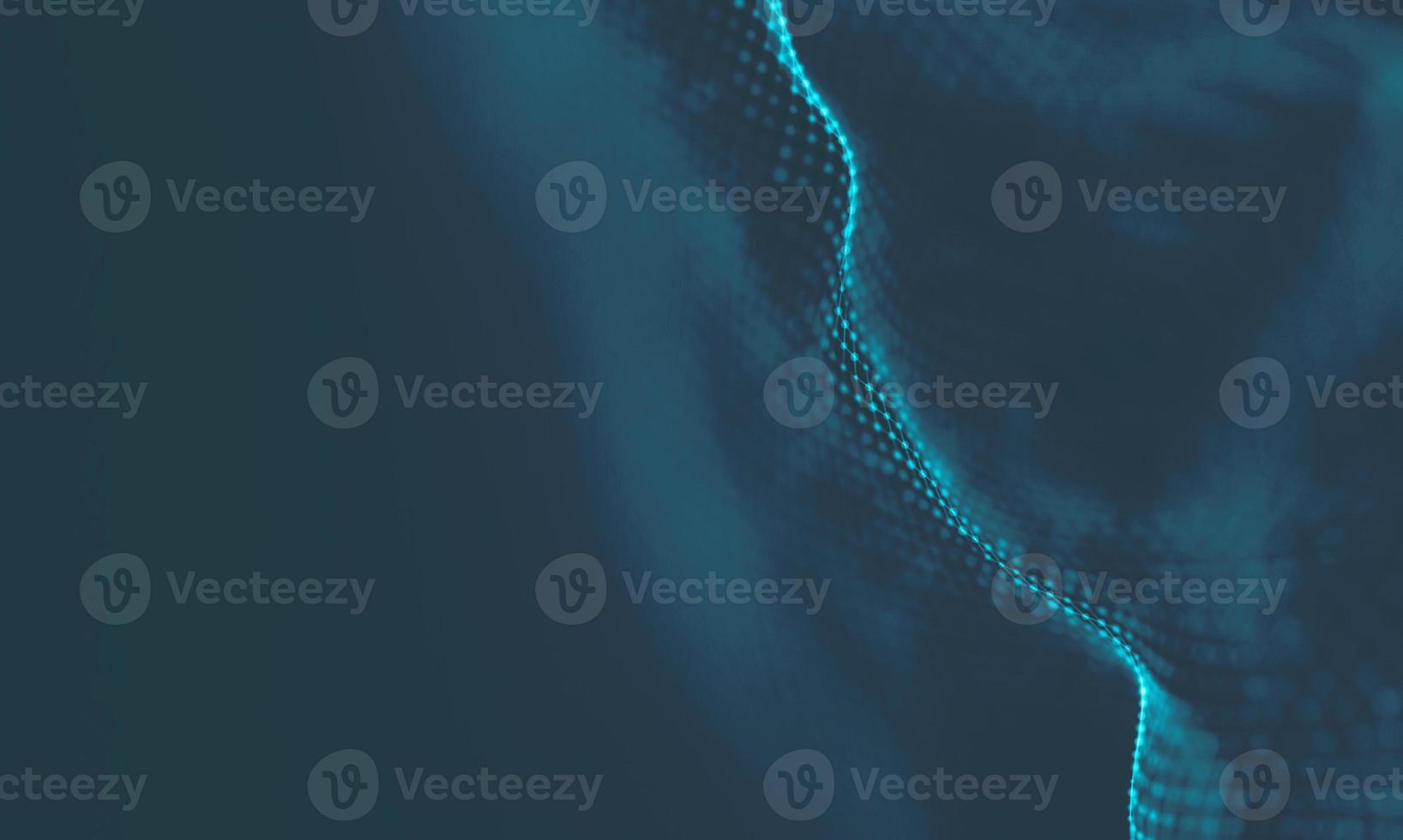Abstract Blue Geometrical Background . Connection structure. Science background. Futuristic Technology HUD Element . onnecting dots and lines . Big data visualization and Business . photo