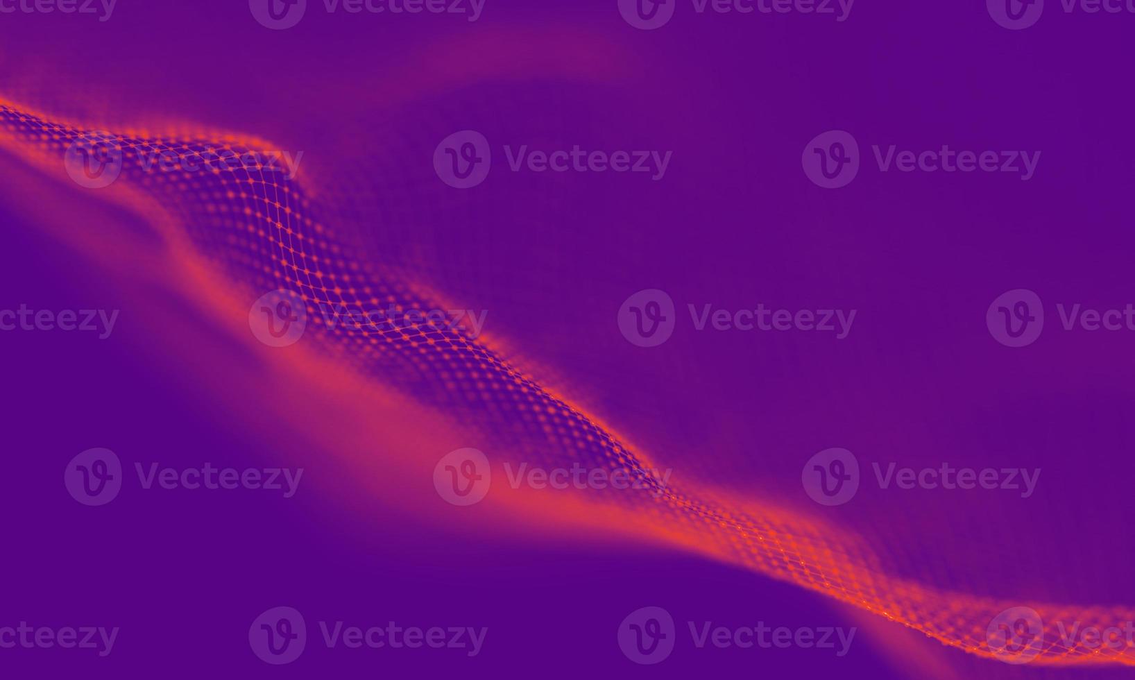 Abstract Purple Geometrical Background . Connection structure. Science background. Futuristic Technology HUD Element . onnecting dots and lines . Big data visualization and Business . photo