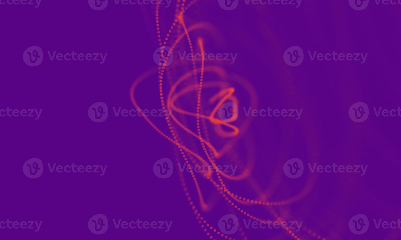 Abstract Purple Geometrical Background . Connection structure. Science background. Futuristic Technology HUD Element . onnecting dots and lines . Big data visualization and Business . photo