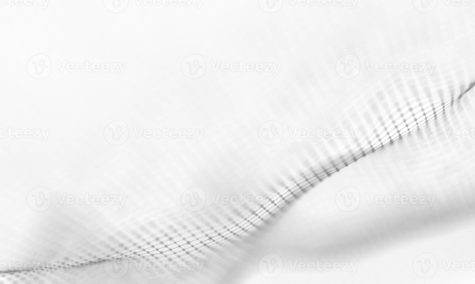 Abstract White Geometrical Background . Connection structure. Science background. Futuristic Technology HUD Element . onnecting dots and lines . Big data visualization and Business . photo