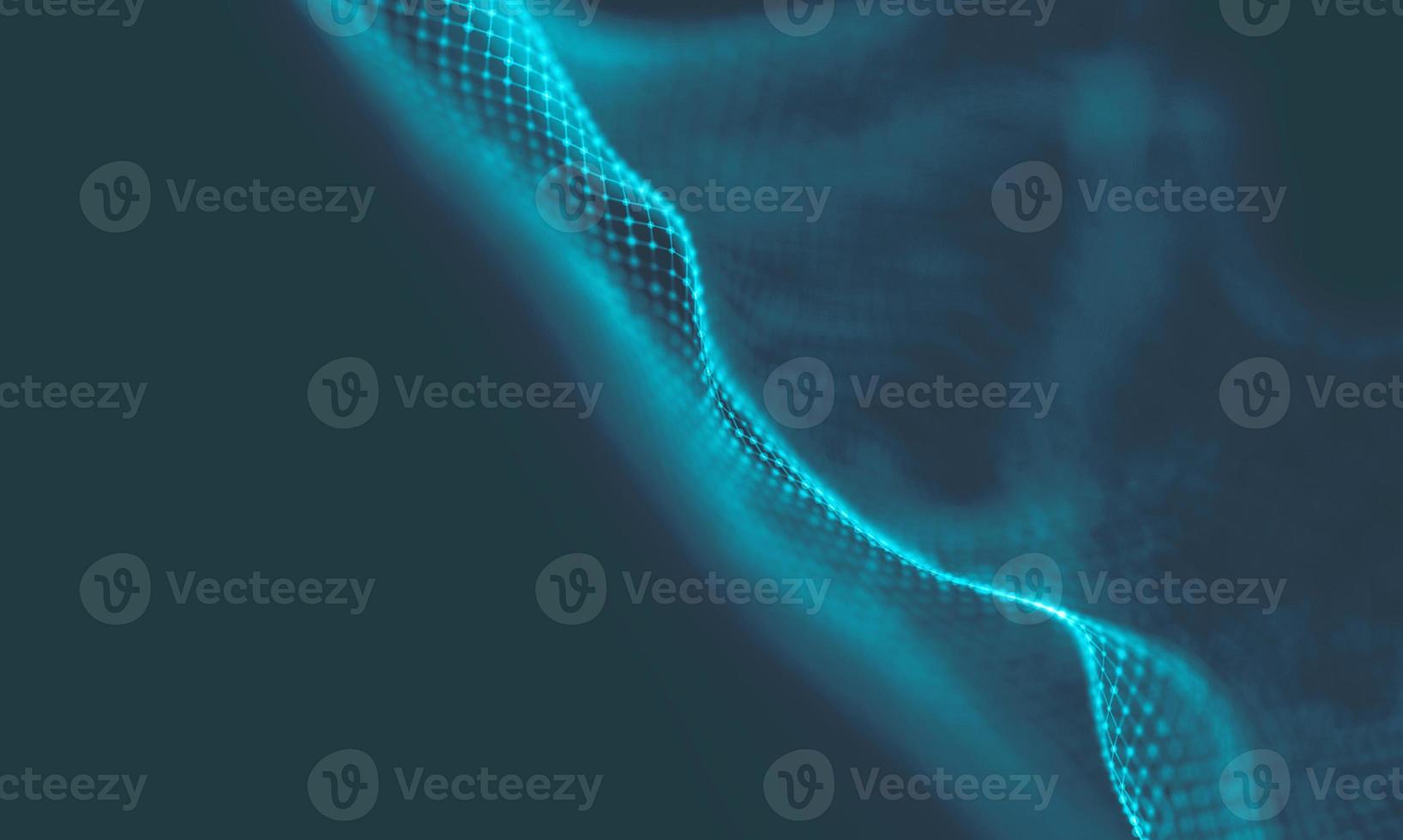 Abstract Blue Geometrical Background . Connection structure. Science background. Futuristic Technology HUD Element . onnecting dots and lines . Big data visualization and Business . photo