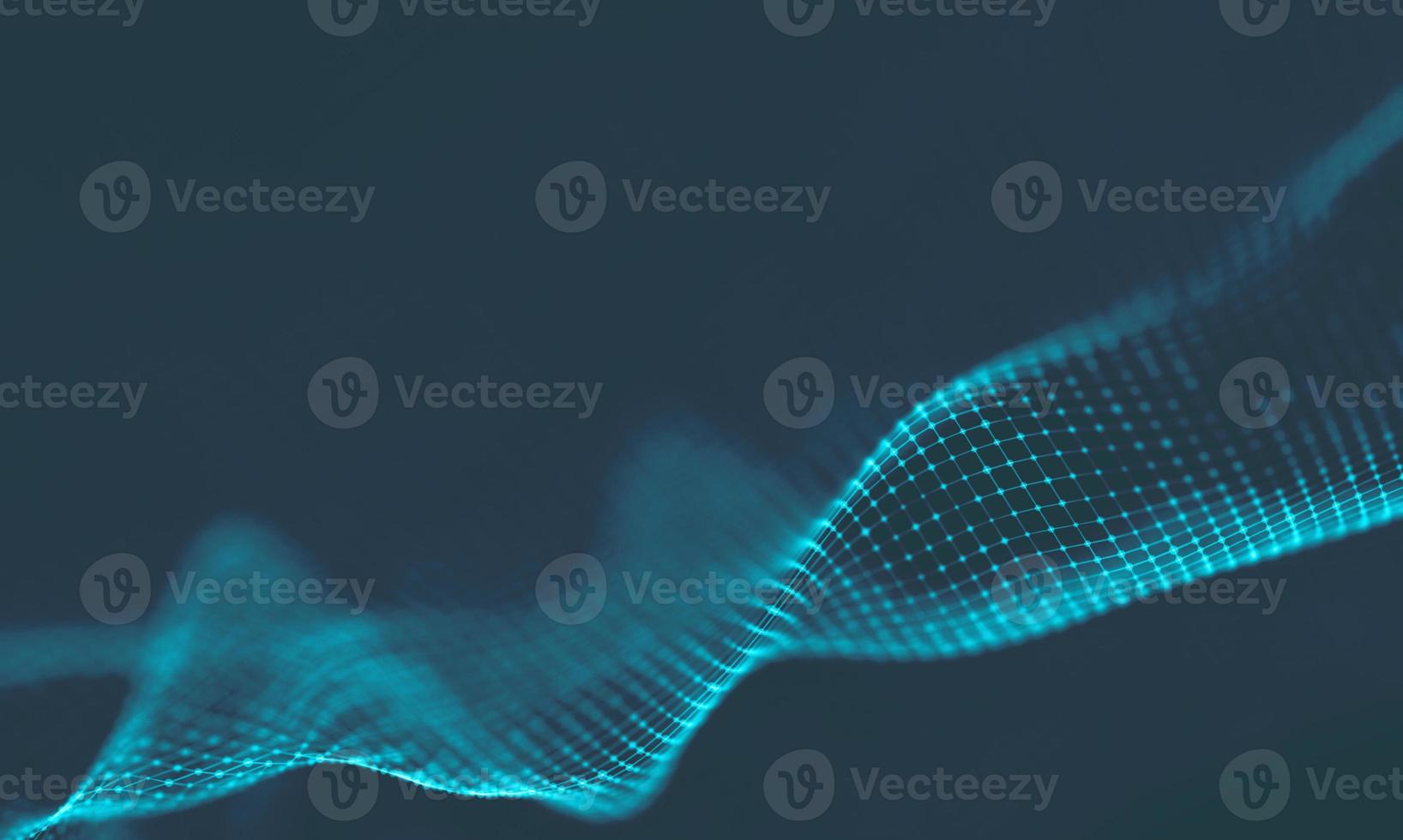 Abstract Blue Geometrical Background . Connection structure. Science background. Futuristic Technology HUD Element . onnecting dots and lines . Big data visualization and Business . photo