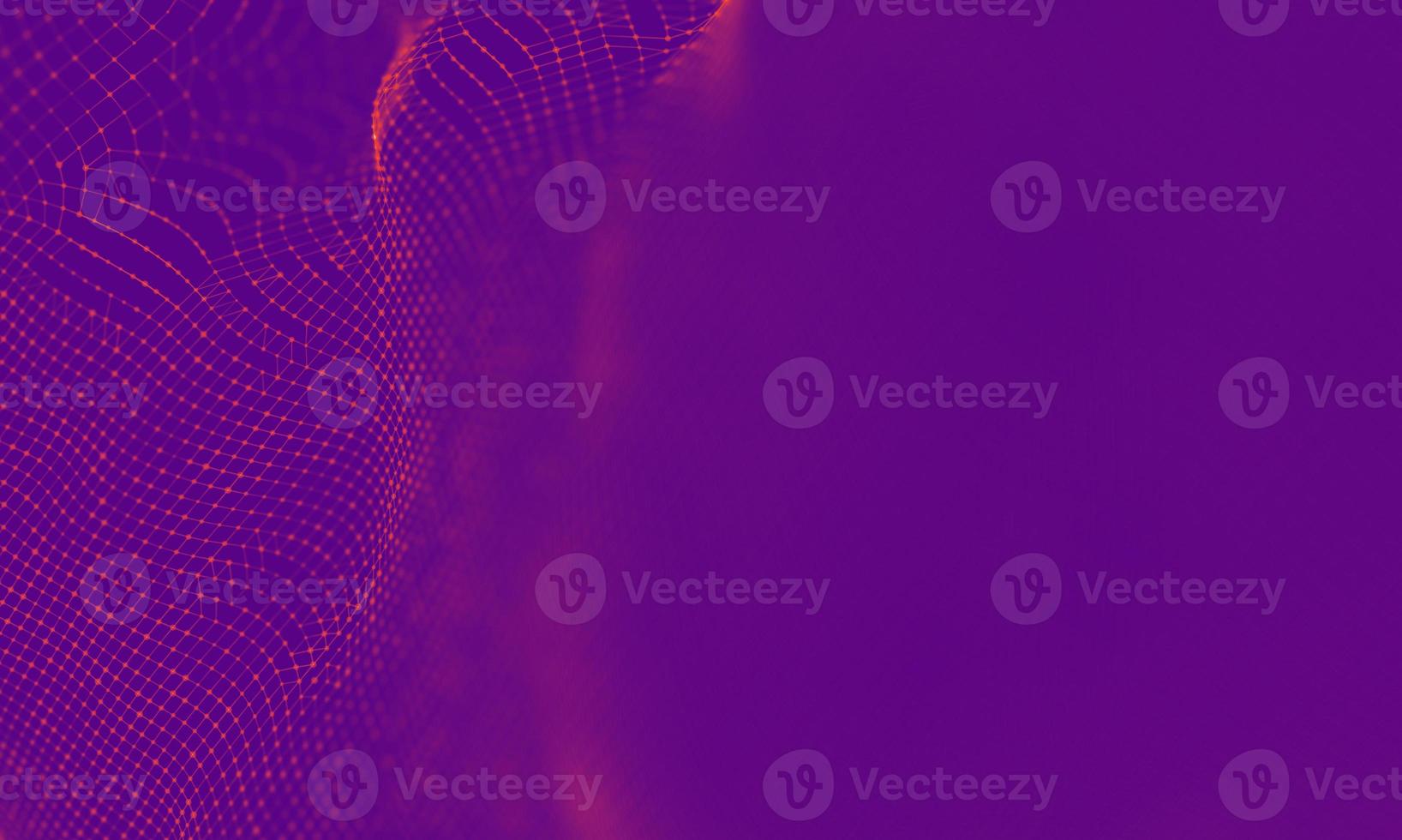Abstract Purple Geometrical Background . Connection structure. Science background. Futuristic Technology HUD Element . onnecting dots and lines . Big data visualization and Business . photo