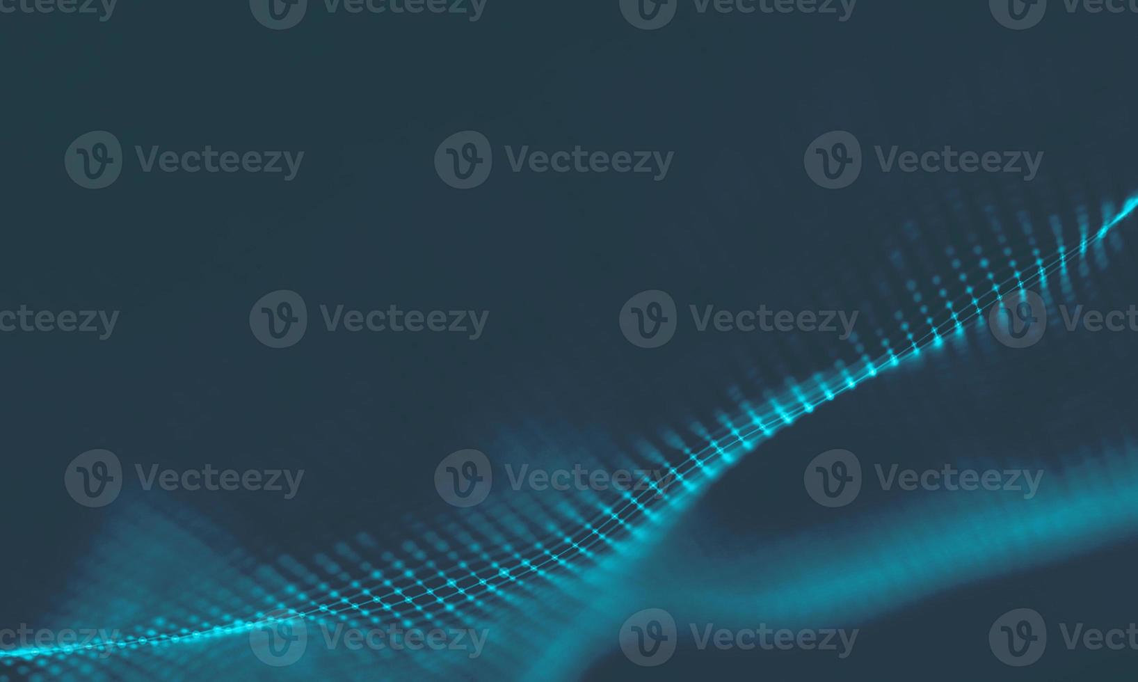 Abstract Blue Geometrical Background . Connection structure. Science background. Futuristic Technology HUD Element . onnecting dots and lines . Big data visualization and Business . photo