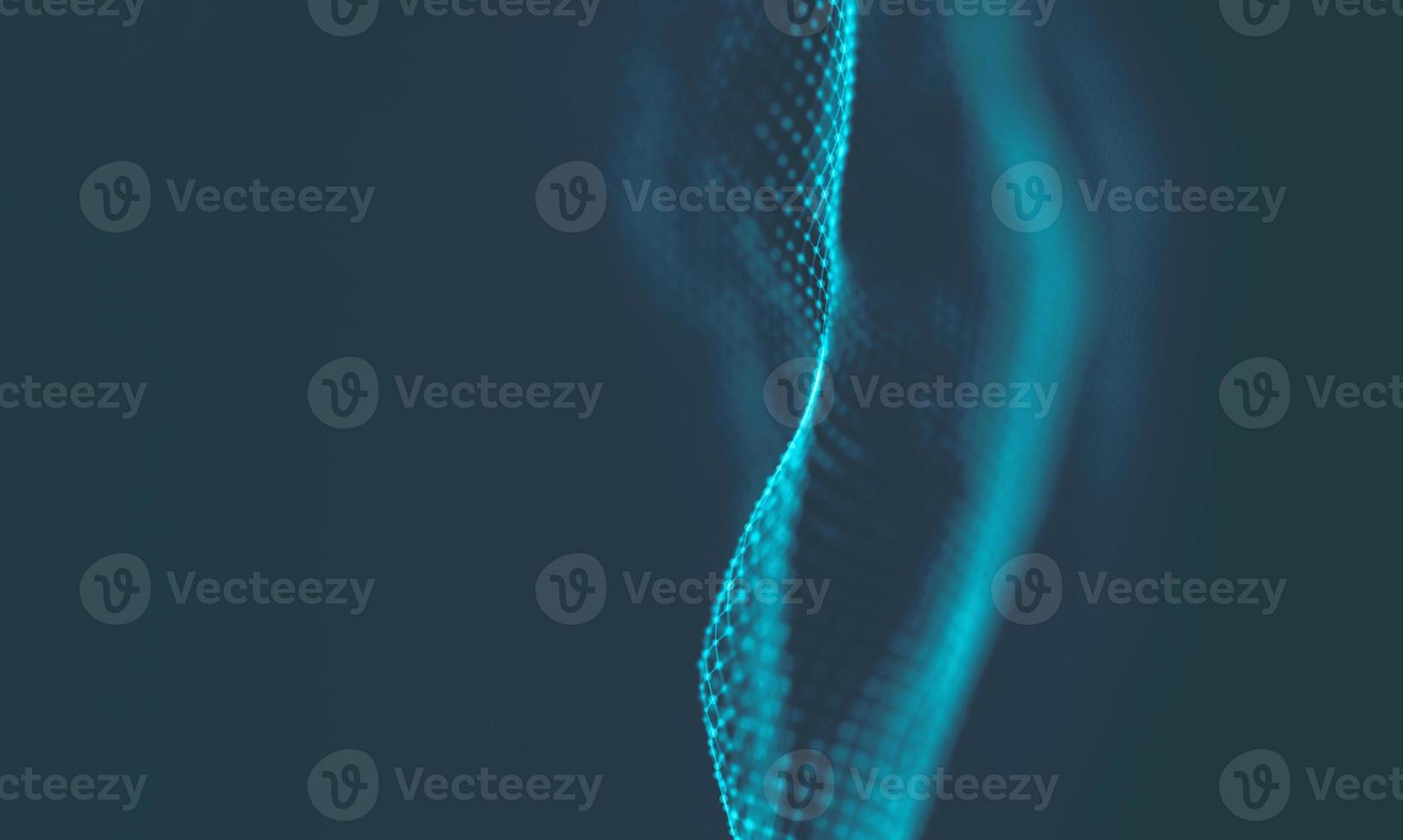 Abstract Blue Geometrical Background . Connection structure. Science background. Futuristic Technology HUD Element . onnecting dots and lines . Big data visualization and Business . photo