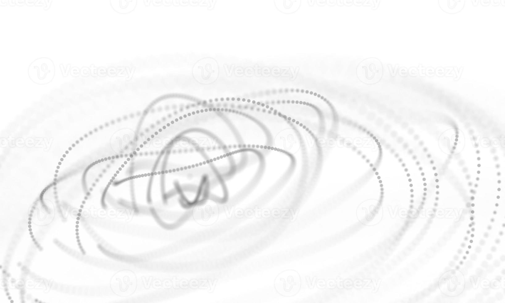 Abstract White Geometrical Background . Connection structure. Science background. Futuristic Technology HUD Element . onnecting dots and lines . Big data visualization and Business . photo