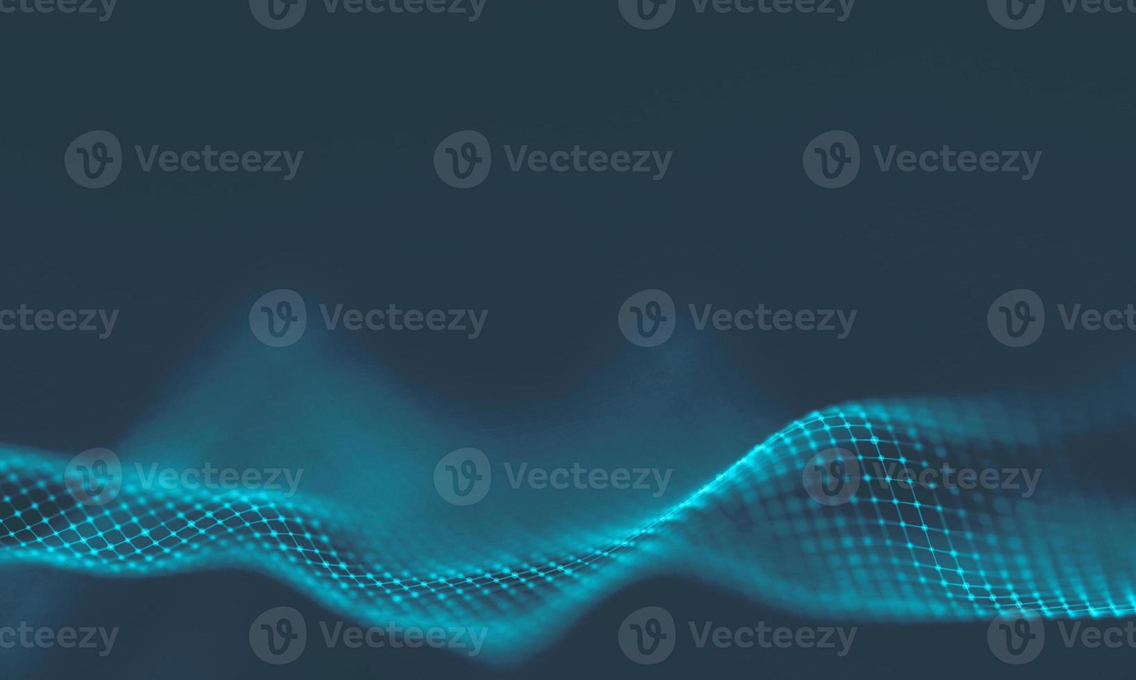 Abstract Blue Geometrical Background . Connection structure. Science background. Futuristic Technology HUD Element . onnecting dots and lines . Big data visualization and Business . photo