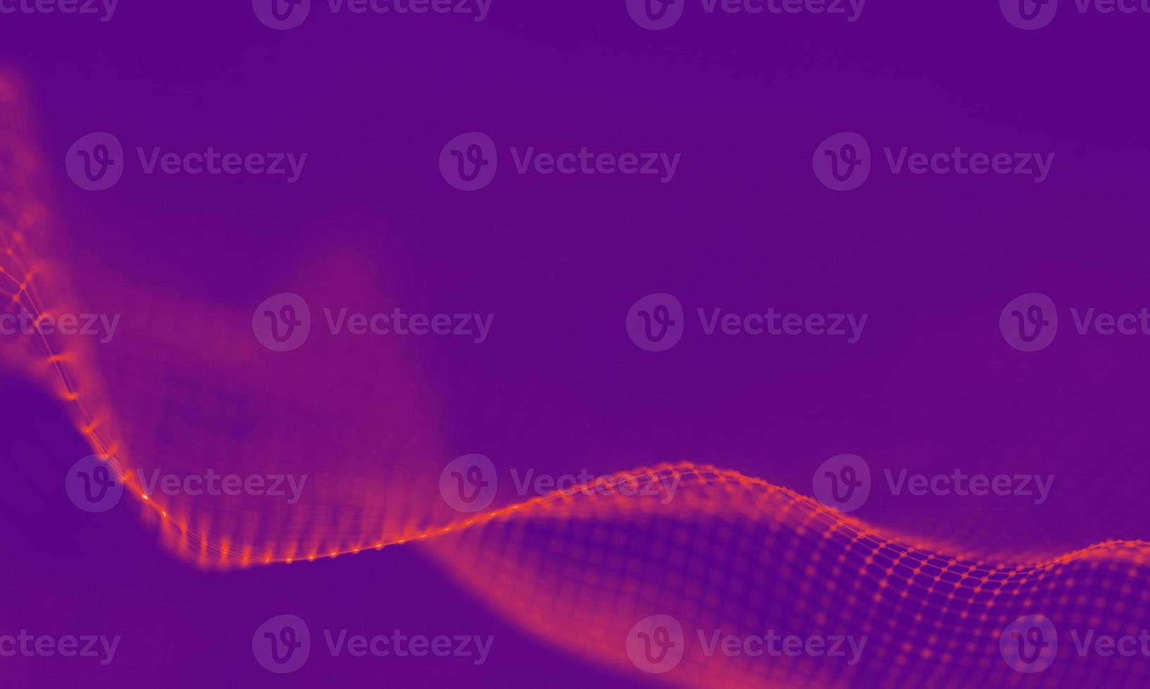 Abstract Purple Geometrical Background . Connection structure. Science background. Futuristic Technology HUD Element . onnecting dots and lines . Big data visualization and Business . photo