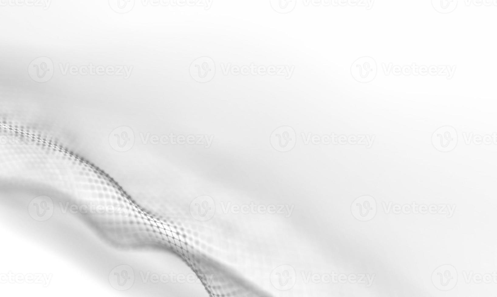 Abstract White Geometrical Background . Connection structure. Science background. Futuristic Technology HUD Element . onnecting dots and lines . Big data visualization and Business . photo