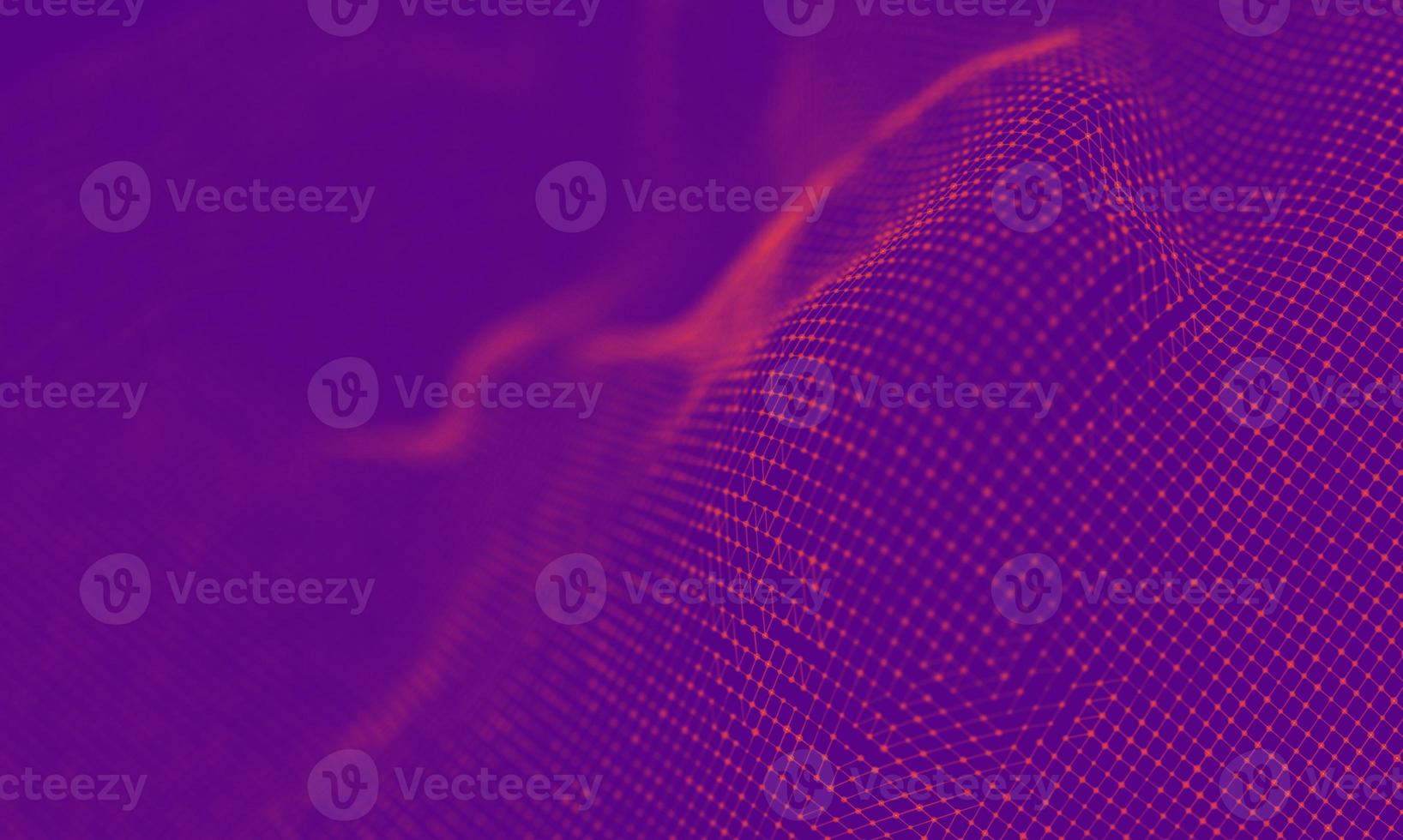 Abstract Purple Geometrical Background . Connection structure. Science background. Futuristic Technology HUD Element . onnecting dots and lines . Big data visualization and Business . photo