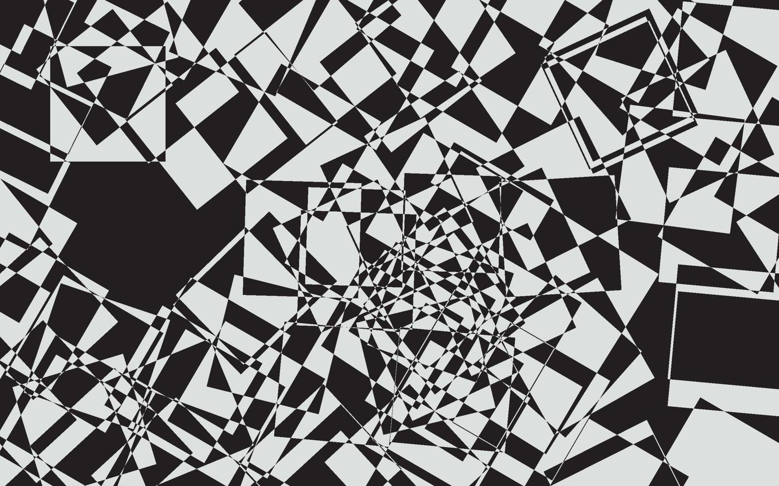 Abstract pattern black and white color vector