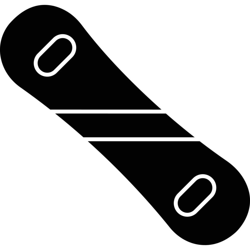 tabla de snowboard que puede modificar o editar fácilmente vector