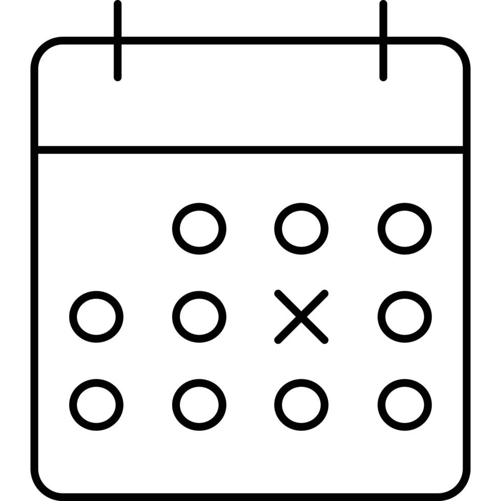 Calendar Which Can Easily Modify Or Edit vector