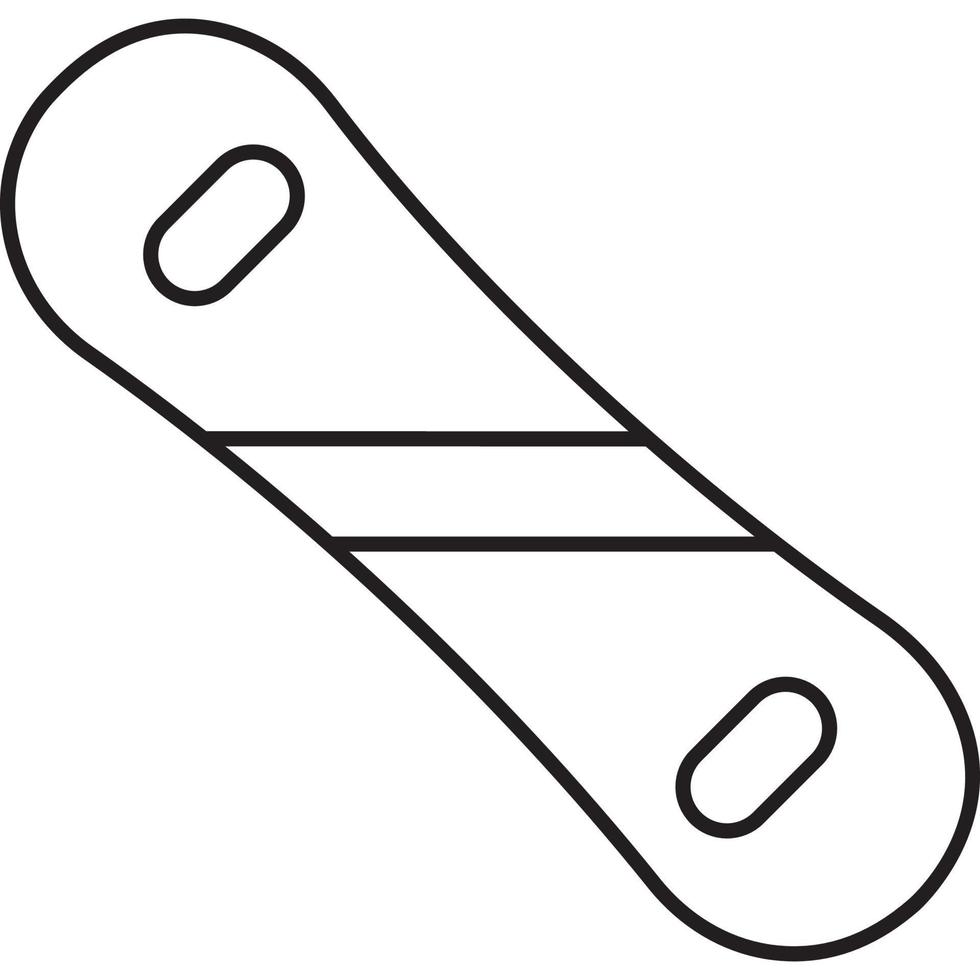 Snowboard Which Can Easily Modify Or Edit vector