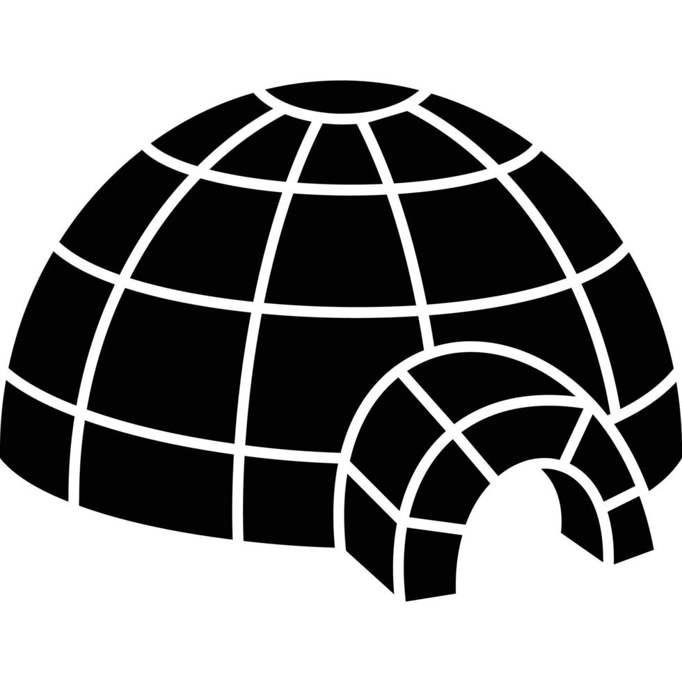 Igloo Which Can Easily Modify Or Edit vector
