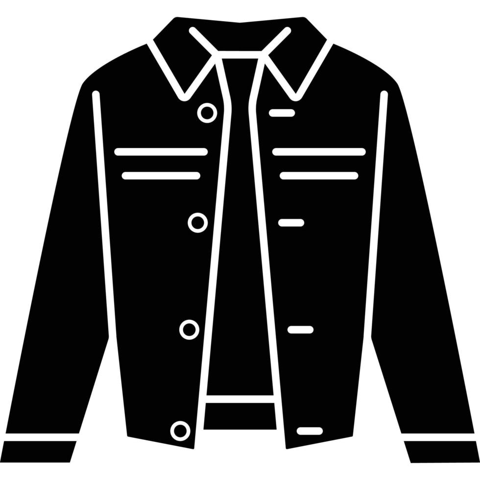 chaqueta que puede modificar o editar fácilmente vector