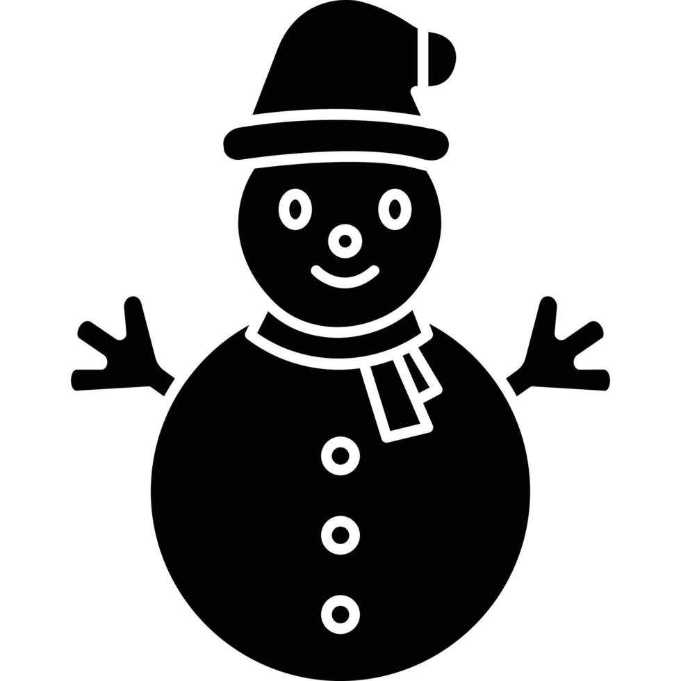 Snowman Which Can Easily Modify Or Edit vector