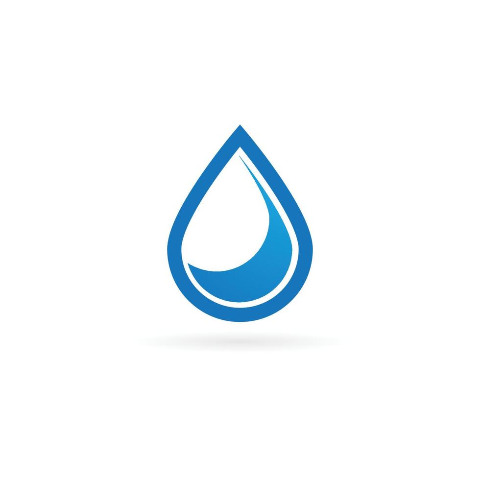 Water drop Logo vector
