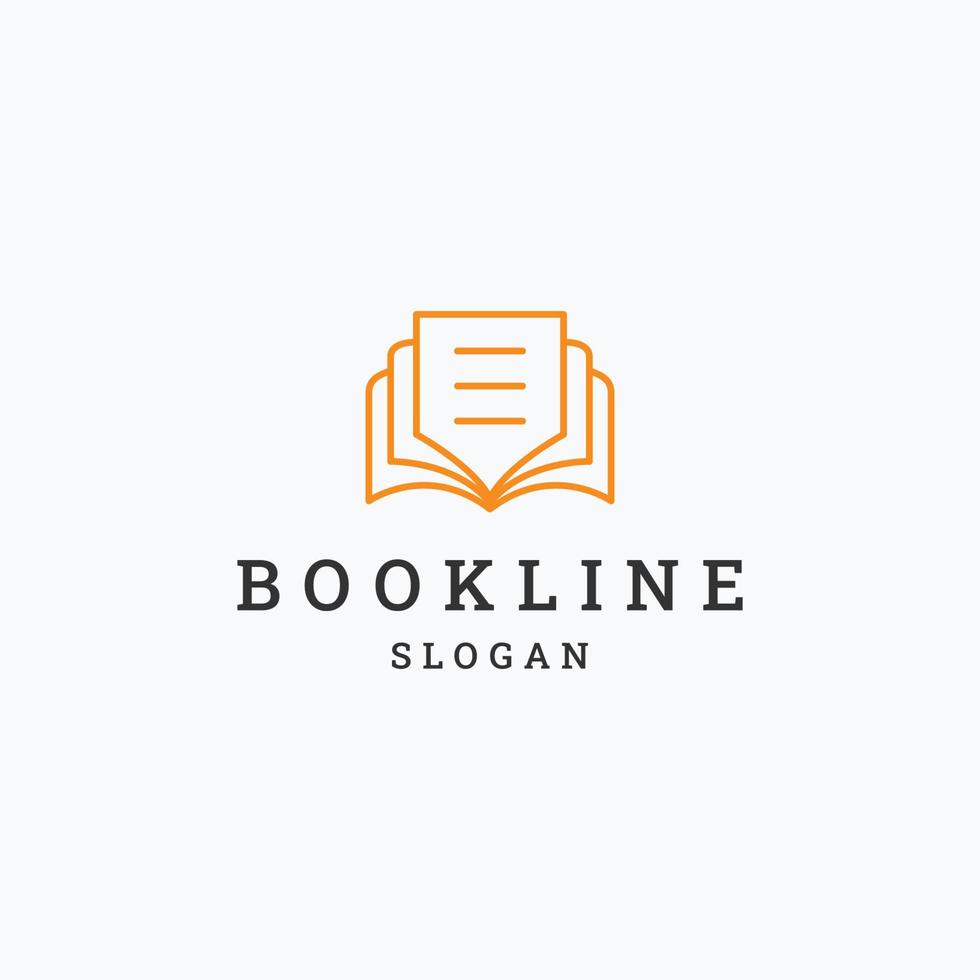 Book logo icon design template vector illustration