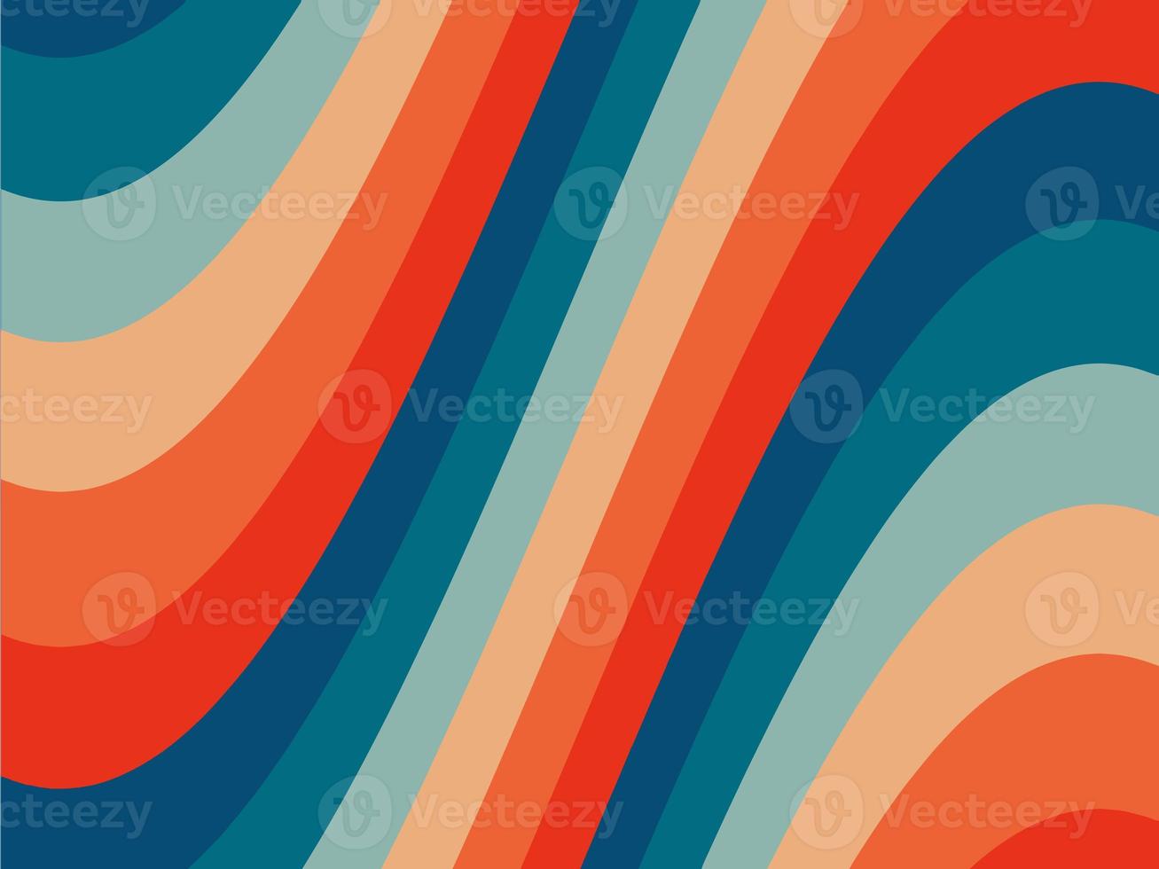 Psychedelic retro groove background photo